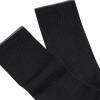 Skechers Men’s 6 Pack Work Crew Socks(Black)