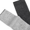 Skechers Men’s 6 Pack Work Crew Socks(Grey Heather/Steel Grey)