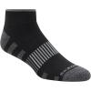 Skechers Men’s 6 Pack Work Quarter Crew Socks(Black)