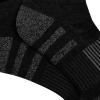 Skechers Men’s 6 Pack Work Quarter Crew Socks(Black)