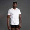 Skechers Men’s Classic Fit Crew Neck Undershirt, Tag Free T-Shirts, Lightweight Camisetas, Moisture-Wicking 6 Pack(White)