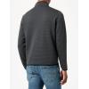 Skechers Men’s Cozy Fit Hoodless Hoodie Ottoman Jacket(Asphalt)