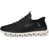 Skechers Men’s Glide-Step Noxus Hands Free Slip-in Sneaker(Black)