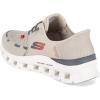 Skechers Men’s Glide-Step Pro Hands Free Slip-in Sneaker(Taupe Orange)