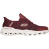 Skechers Men’s Glide-Step Zefyr Hands Free Slip-in Sneaker(Burgundy)