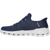 Skechers Men’s Glide-Step Zefyr Hands Free Slip-in Sneaker(Navy)