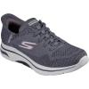 Skechers Men’s Go Walk Arch Fit 2.0-Grand Sneaker(Charcoal/Red)