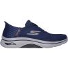 Skechers Men’s Go Walk Arch Fit 2.0-Grand Sneaker(Navy/Orange)