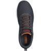 Skechers Men’s Go Walk Max – Effort Walking Shoes(Charcoal/Orange)