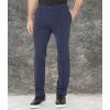 Skechers Men’s Go Walk Slip Ins Stretchable Straight Leg Pintuck Zip Fly Pants(Blue Iris)