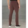 Skechers Men’s Go Walk Slip Ins Stretchable Straight Leg Pintuck Zip Fly Pants(Raisin)