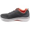 Skechers Men’s, Gowalk Arch Fit Idyllic Sneaker(Charcoal/Orange)