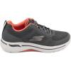 Skechers Men’s, Gowalk Arch Fit Idyllic Sneaker(Charcoal/Orange)