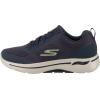 Skechers Men’s, Gowalk Arch Fit Idyllic Sneaker(Navy/Gold)