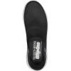 Skechers Men’s Gowalk Flex Hands Free Slip-ins Athletic Slip-on Casual Walking Shoes Sneaker(Black/Grey)