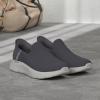 Skechers Men’s Gowalk Flex Hands Free Slip-ins Athletic Slip-on Casual Walking Shoes Sneaker(Dark Gray)