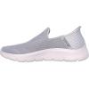 Skechers Men’s Gowalk Flex Hands Free Slip-ins Athletic Slip-on Casual Walking Shoes Sneaker(Light Gray)