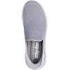 Skechers Men’s Gowalk Flex Hands Free Slip-ins Athletic Slip-on Casual Walking Shoes Sneaker(Light Gray)