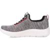 Skechers Men’s Gowalk Flex-Athletic Slip-on Casual Walking Shoes with Air Cooled Foam Sneakers(White/Black 2)