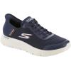 Skechers Men’s Hands Free Slip-Ins: Go Walk Flex Hands Up Sneaker(Navy)