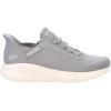 Skechers Men’s Hands Free Slip-ins Bobs Squad Chaos-Daily Hype Sneaker(Grey)