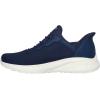 Skechers Men’s Hands Free Slip-ins Bobs Squad Chaos-Daily Hype Sneaker(Navy)
