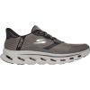 Skechers Men’s Hands Free Slip-ins Go Walk Glide-Step 2.0-Zac Sneaker(Dark Taupe)