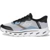 Skechers Men’s Hands Free Slip-ins Go Walk Glide-Step 2.0-Zac Sneaker(White/Black)