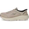 Skechers Men’s Hands Free Slip-ins Max Cushioning Endeavour-Cardova Sneaker(Taupe/Black)