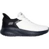 Skechers Men’s Hands Free Slip-ins Squad Chaos-Balanced Edge Sneaker(Black White)