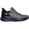 Skechers Men’s Hands Free Slip-ins Squad Chaos-Balanced Edge Sneaker(Dark Gray)