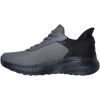 Skechers Men’s Hands Free Slip-ins Squad Chaos-Balanced Edge Sneaker(Dark Gray)
