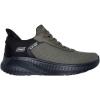 Skechers Men’s Hands Free Slip-ins Squad Chaos-Balanced Edge Sneaker(Olive)