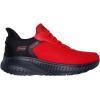 Skechers Men’s Hands Free Slip-ins Squad Chaos-Balanced Edge Sneaker(Red)