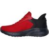 Skechers Men’s Hands Free Slip-ins Squad Chaos-Balanced Edge Sneaker(Red)