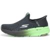 Skechers Men’s Max Cushioning Premier 2.0 Slip-ins Sneakers(Black/Lime)