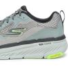 Skechers Men’s Max Cushioning Premier Vantage 2.0 Sneaker(Gray/Lime)