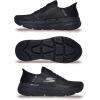 Skechers Men’s Max Cushioning Slip-ins-Athletic Workout Running Walking Shoes with Memory Foam Sneaker(Black)
