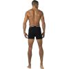 Skechers Men’s Tagless Boxer Briefs 6-Pack, Calzoncillos Ajustados, Moisture Wicking Underwear With Contoured Pouch(Black)