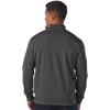 Skechers Men’s The Hoodless Hoodie Go Walk Everywhere Full Zip Mock Neck Jacket(Heather Charcoal)
