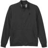 Skechers Men’s The Hoodless Hoodie Go Walk Everywhere Full Zip Mock Neck Jacket(Heather Charcoal)