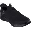 Skechers Men’s Ultra Flex 3.0 Smooth Step Hands Free Slip-In Shoes(Black)