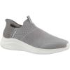 Skechers Men’s Ultra Flex 3.0 Smooth Step Hands Free Slip-In Shoes(Grey)