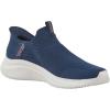 Skechers Men’s Ultra Flex 3.0 Smooth Step Hands Free Slip-In Shoes(Navy)