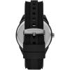 Skechers Men’s Watch and Stackable Bracelet or Interchangeable Band Gift Set(Black Silicone/Braid)