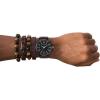 Skechers Men’s Watch and Stackable Bracelet or Interchangeable Band Gift Set(Brown/Black/Braid)
