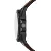 Skechers Men’s Watch and Stackable Bracelet or Interchangeable Band Gift Set(Brown/Black/Braid)