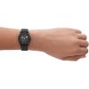 Skechers Rosencrans Mini Metal or Silicone Analog Watch for Women(Black)