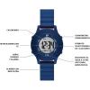 Skechers Rosencrans Silicone Digital Watch for Women(Blue Slip-ins)