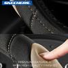 Skechers Steering Wheel Cover,Memory Foam Car Steering Wheel Cover,14.5-15inch Anti-Slip Safety Comfortable Desgin, Universal Accessory for Diverse Cars, Truck,SUV (Black & Red)(Beige)